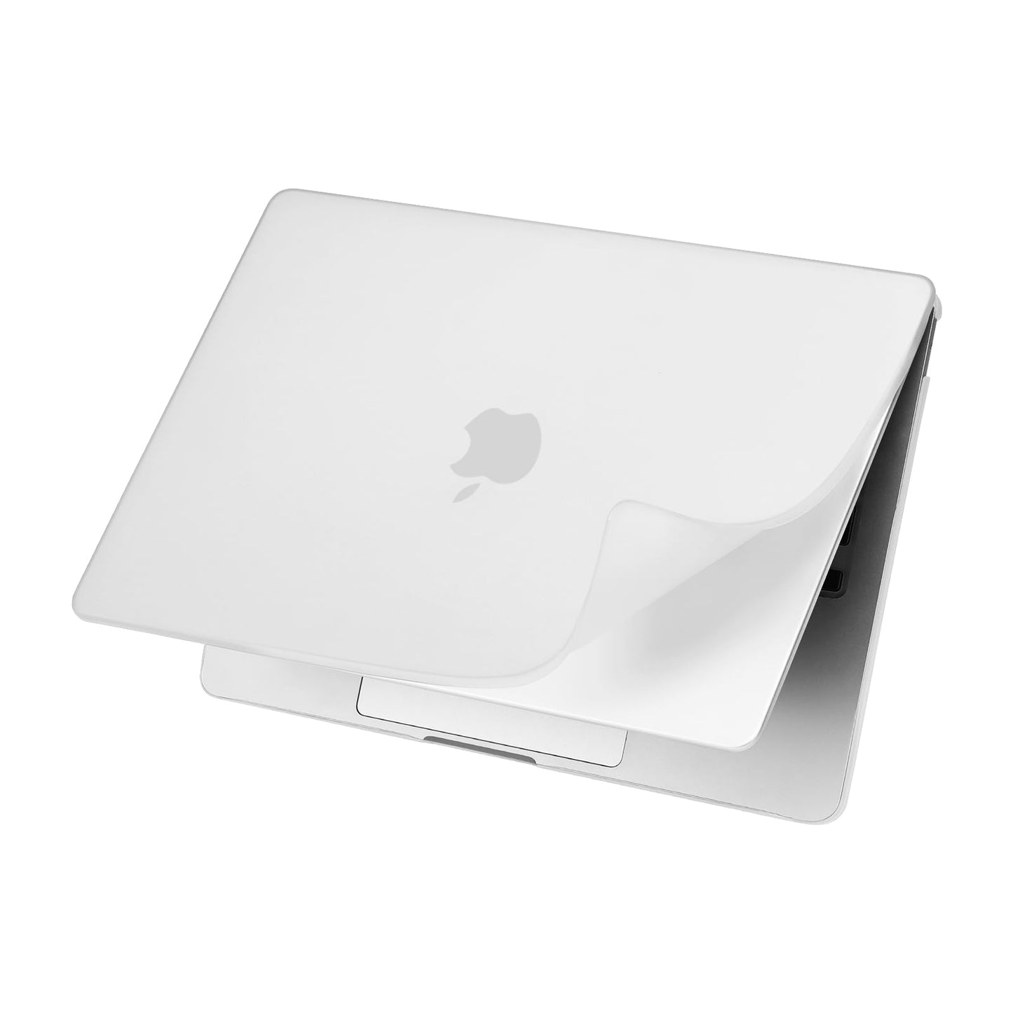 MOSISO Compatible with MacBook Air 13 inch Case 2025 2024 2023 2022 M4 A3240 M3 A3113 M2 A2681, Shockproof Anti-Fingerprint Scratch Resistant PP Matte Cover for MacBook Air 13.6 inch Case, Black