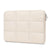 MOSISO 9-11 inch Tablet Sleeve Case for iPad A16 2025, iPad Air 11 inch M3 M2, iPad Pro 11 M4, iPad 10/9/8/7th, Galaxy Tab A9+/S9/S8/Plus 11, Rectangle Quilted Puffy Carrying Case, Sand