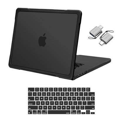 MOSISO Compatible with MacBook Pro 16 inch Case 2025-2021 M4 M3 M2 M1 A3403 A3186 A2991 A2780 A2485, Soft TPU Bumper Anti-Scratch&Anti-Fingerprint Hard Shell Case&Keyboard Film&Type C, Khaki