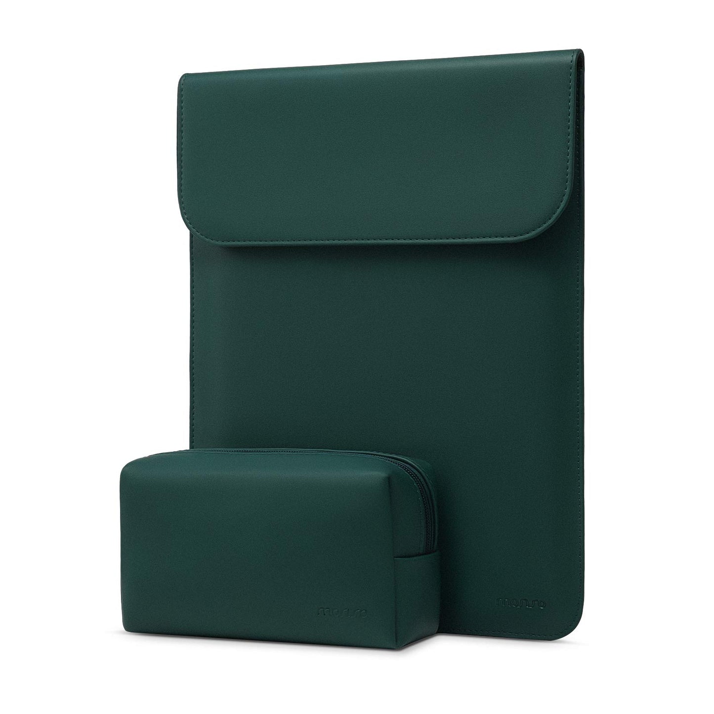 MOSISO Laptop Case 13 inch, 13 inch Laptop Sleeve Compatible with MacBook Air M4 M3 M2 M1 2025-2018 / Pro M2 M1 2025-2016, Faux Suede Leather Case with Small Bag, Baby Blue