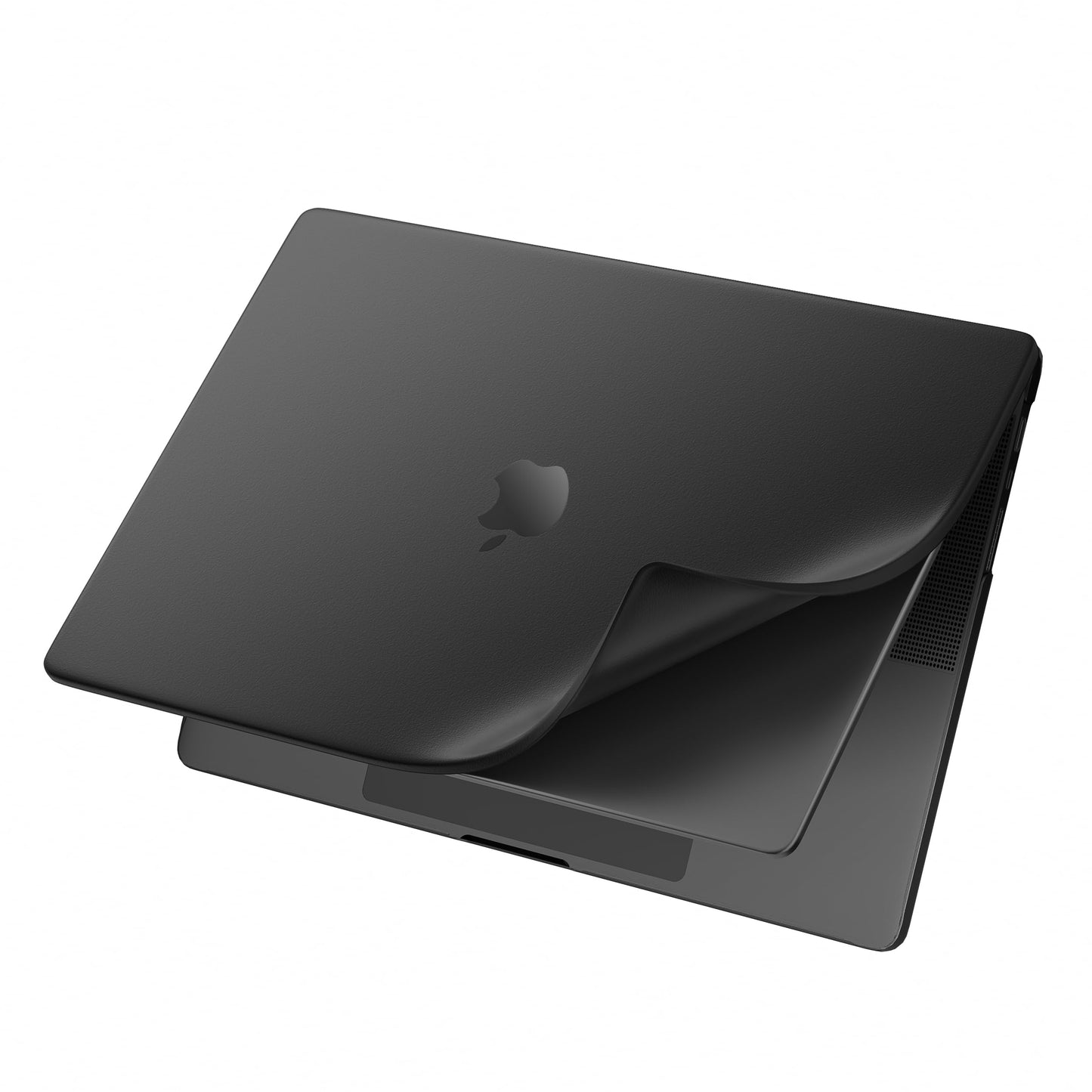 MOSISO Compatible with MacBook Pro 14 inch Case 2025-2021 M4 M3 M2 M1 A3112 A3185 A3401 A2918 A2992 A2779 A2442, Shockproof Anti-Fingerprint Scratch Resistant PP Matte Soft Case Cover, Pink