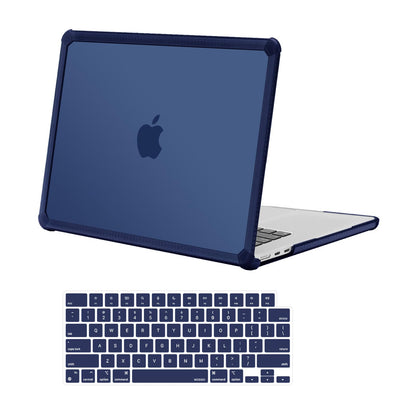 MOSISO Compatible with MacBook Air 15 inch Case 2025 2024 2023 Release M4 A3241 M3 A3114 M2 A2941, Anti-Cracking&Anti-Fingerprint Heavy Duty Hard Shell with TPU Bumper&Keyboard Cover, Emerald Green