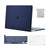 MOSISO Compatible with MacBook Pro 16 inch Case 2020 2019 Release A2141 with Touch Bar Touch ID, Protective Plastic Hard Shell Case & Keyboard Cover & Screen Protector & Storage Bag, Navy Blue