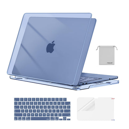 MOSISO Compatible with MacBook Neo Case 13 inch 2026 Release Model A3404 with A18 Pro Chip, 4 in 1 Kit Precision Fit Crack & Scratch Resistant Protective Hard Shell Case Cover, Crystal Clear