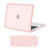 MOSISO Compatible with MacBook Air 13 inch Case 2025 2024 2023 2022 M4 A3240 M3 A3113 M2 A2681,Soft TPU Bumper Anti-Cracking&Anti-Fingerprint Hard Case&Keyboard Skin for MacBook Air 13.6, Pink