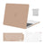 MOSISO Compatible with MacBook Air 13 inch Case 2025 2024 2023 2022 M4 A3240 M3 A3113 M2 A2681, Plastic Hard Shell&Keyboard Cover&Screen Film&Pouch for MacBook Air 13.6 inch Case, Baby Pink