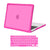 MOSISO Compatible with MacBook Air 13 inch Case 2025 2024 2023 2022 M4 A3240 M3 A3113 M2 A2681,Soft TPU Bumper Anti-Cracking&Anti-Fingerprint Hard Case&Keyboard Skin for MacBook Air 13.6, Pink