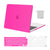 MOSISO Compatible with MacBook Air 13 inch Case 2025 2024 2023 2022 M4 A3240 M3 A3113 M2 A2681, Plastic Hard Shell&Keyboard Cover&Screen Film&Pouch for MacBook Air 13.6 inch Case, Baby Pink