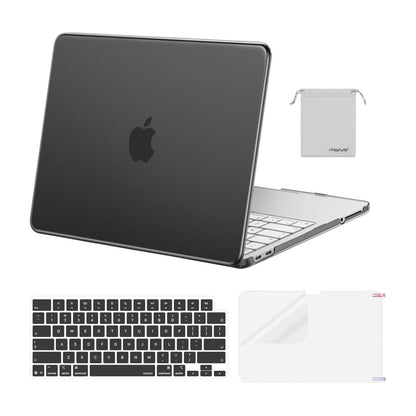 MOSISO Compatible with MacBook Neo Case 13 inch 2026 Release Model A3404 with A18 Pro Chip, 4 in 1 Kit Precision Fit Crack & Scratch Resistant Protective Hard Shell Case Cover, Crystal Clear