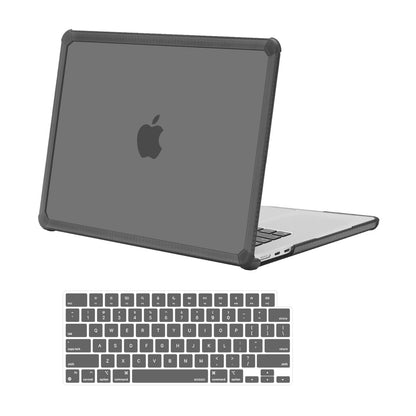 MOSISO Compatible with MacBook Air 15 inch Case 2025 2024 2023 Release M4 A3241 M3 A3114 M2 A2941, Anti-Cracking&Anti-Fingerprint Heavy Duty Hard Shell with TPU Bumper&Keyboard Cover, Emerald Green