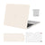 MOSISO Compatible with MacBook Air 13 inch Case 2025 2024 2023 2022 M4 A3240 M3 A3113 M2 A2681, Plastic Hard Shell&Keyboard Cover&Screen Film&Pouch for MacBook Air 13.6 inch Case, Baby Pink