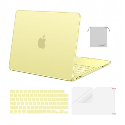 MOSISO Compatible with MacBook Neo Case 13 inch 2026 Release Model A3404 with A18 Pro Chip, 4 in 1 Kit Precision Fit Crack & Scratch Resistant Protective Hard Shell Case Cover, Crystal Clear