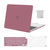MOSISO Compatible with MacBook Air 13 inch Case 2025 2024 2023 2022 M4 A3240 M3 A3113 M2 A2681, Plastic Hard Shell&Keyboard Cover&Screen Film&Pouch for MacBook Air 13.6 inch Case, Baby Pink