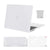 MOSISO Compatible with MacBook Air 13 inch Case 2025 2024 2023 2022 M4 A3240 M3 A3113 M2 A2681, Plastic Hard Shell&Keyboard Cover&Screen Film&Pouch for MacBook Air 13.6 inch Case, Baby Pink