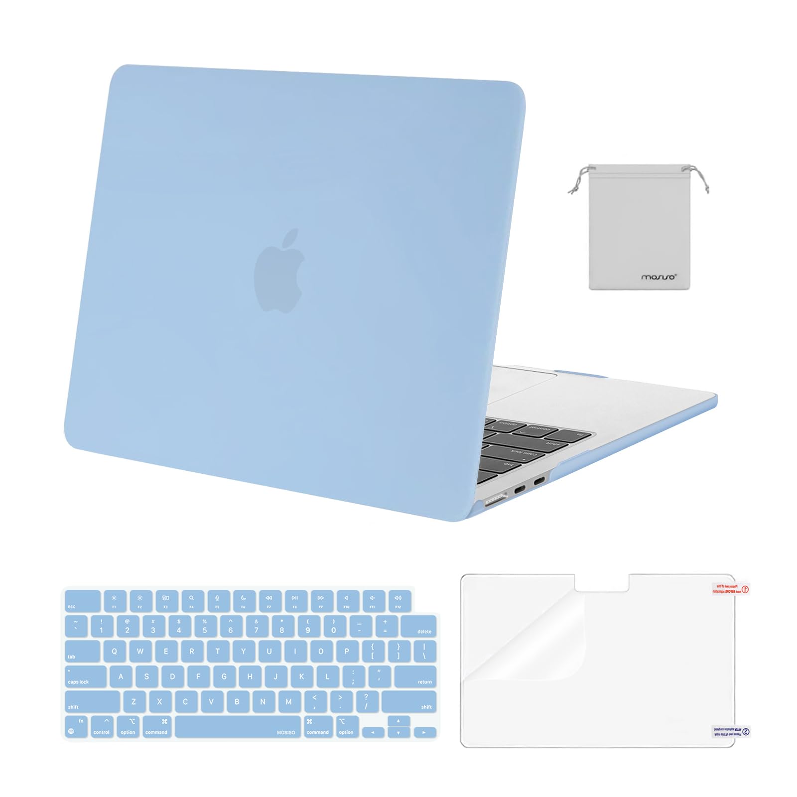 MOSISO Coque Compatible Avec MacBook Air M4 M3 M2 13 Pouces - 3