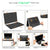 MOSISO Compatible with MacBook Pro 13 inch Case M2 2025-2016 A2338 M1 A2251 A2289 A2159 A1989 A1708 A1706, Checker Texture Grid PU Leather Coated Plastic Hard Shell Case&Keyboard Cover, Sage Green
