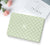 MOSISO Compatible with MacBook Pro 13 inch Case M2 2025-2016 A2338 M1 A2251 A2289 A2159 A1989 A1708 A1706, Checker Texture Grid PU Leather Coated Plastic Hard Shell Case&Keyboard Cover, Sage Green