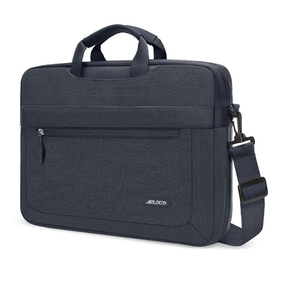 MOSISO Adjustable Depth Laptop Messenger Bag, 13.3–17.3 Inch Notebook Case Fits MacBook Neo Air Pro HP Dell Lenovo Acer