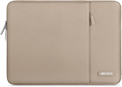 MOSISO Laptop Case 14 inch, 14 inch Laptop Sleeve Compatible with HP Lenovo Dell ASUS Acer, HP Stream, Dell Latitude, Lenovo IdeaPad, Polyester Vertical Computer Sleeve Bag with Pocket, Pink