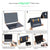 MOSISO Compatible with MacBook Air 13 inch Case 2022 2021 2020 2019 2018 A2337 M1 A2179 A1932, Plastic Meadow Floral Hard Shell&Keyboard Cover&Screen Film for MacBook Air 13.3 inch Case, Transparent