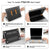 MOSISO Compatible with MacBook Pro 14 inch Case 2025-2021 M4 M3 M2 M1 A3112 A3185 A3401 A2918 A2992 A2779 A2442, Plastic Garden Flowers Hard Shell Case&Keyboard Cover&Screen Protector, Transparent