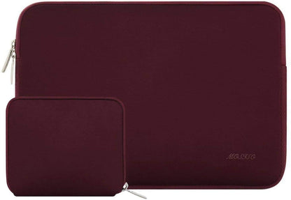 MOSISO Laptop Case 15 inch, 15 inch Laptop Sleeve Bag Compatible with MacBook Air 15 M4 A3241 M3 A3114 M2 A2941 2025 2024 2023, Dell XPS 15, Neoprene Computer Sleeve Bag with Small Case, Space Gray