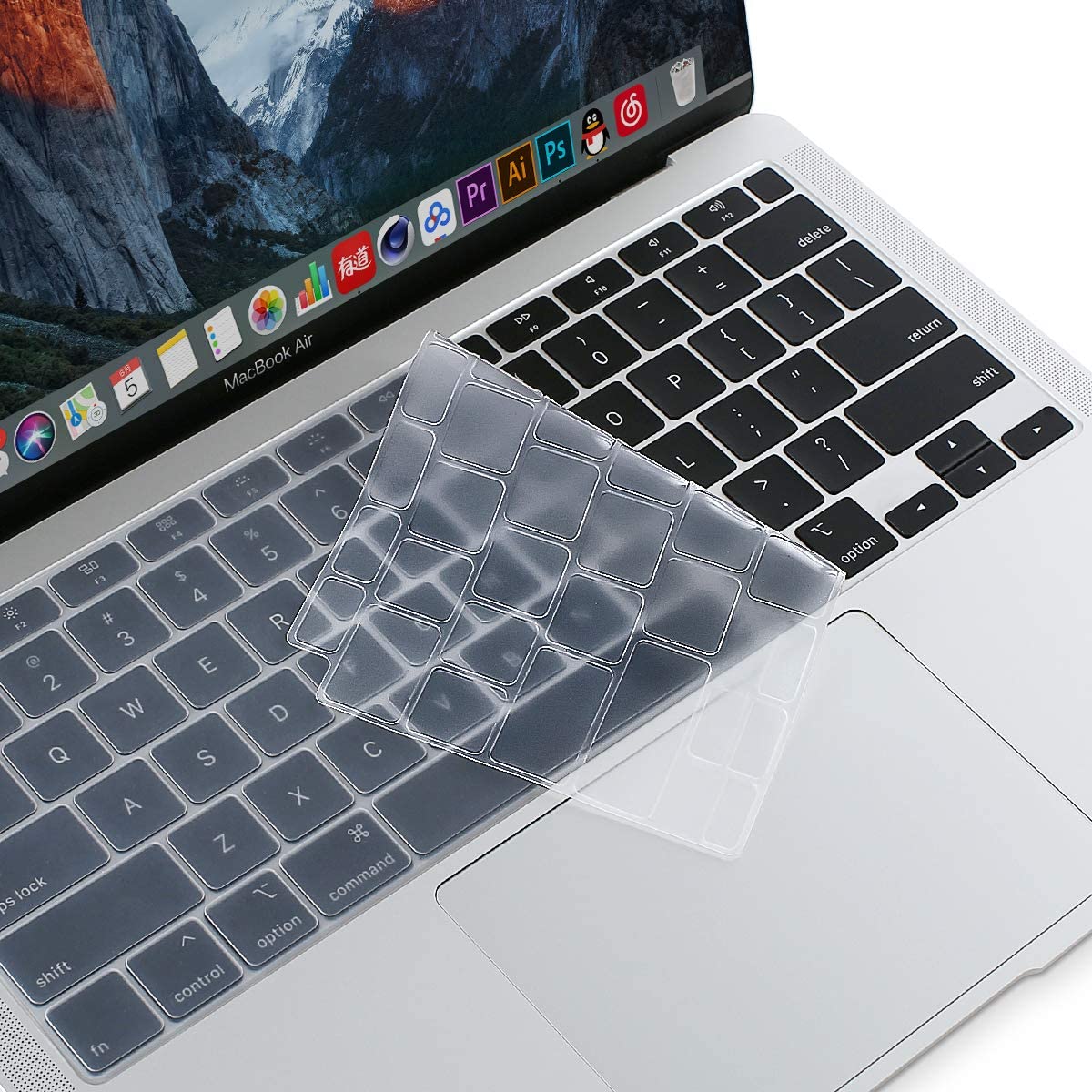 MOSISO Keyboard Cover Only Compatible with MacBook Air 13 inch