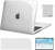 MOSISO Compatible with MacBook Pro 14 inch Case 2021 2022 Release A2442 M1 Pro/Max with Liquid Retina XDR Display Touch ID, Plastic Hard Shell&Keyboard Skin&Screen Protector&Storage Bag, Frost
