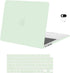 MOSISO Compatible with MacBook Air 13.6 inch Case 2022 Release A2681 M2 Chip with Liquid Retina Display & Touch ID, Protective Plastic Hard Shell Case & Keyboard Cover & Webcam Cover, Tea Green