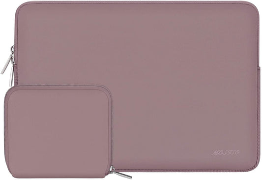MOSISO Laptop Sleeve 11 11.6 12.3 13 13.3 14 15 15.6 16 inch Compatible with MacBook Air 13 inch A2337 M1 A2179 A1932 2022 Pro 13 inch A2338 M1 A2251 A2289 A2159 A1989 A1706 A1708 2021 2020 Pro 14 inch A2442 A2485 Neoprene Bag with Small Case, Brick Red iMosiso