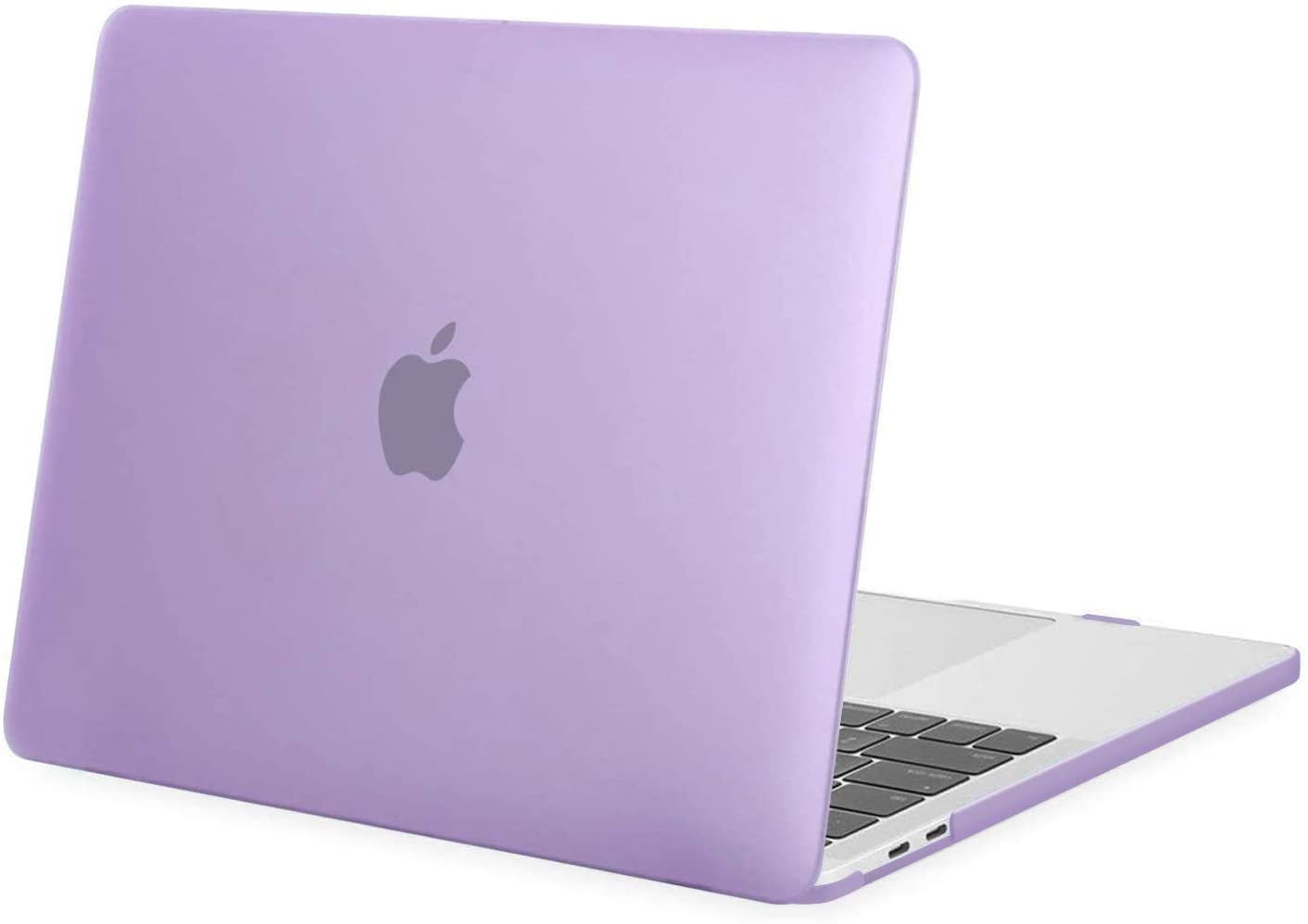 MOSISO Compatible with MacBook Pro 13 inch Case 2020-2016 Release A2338 M1 A2289 A2251 A2159 A1989 A1706 A1708 with/Without Touch Bar, Protective Plastic Hard Shell Case Cover, Light Purple iMosiso