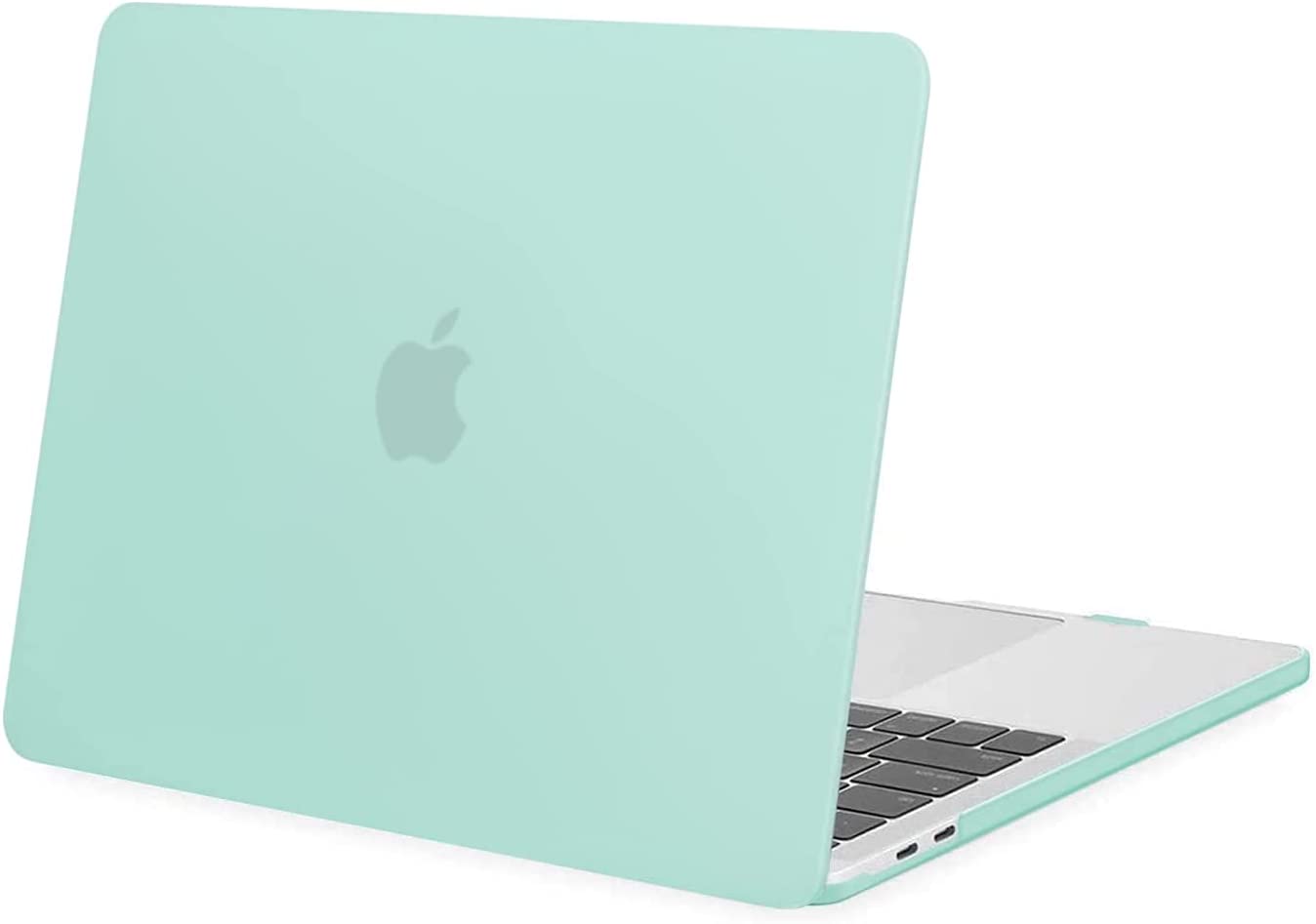 MOSISO Compatible with MacBook Pro 13 inch Case 2020-2016 Release A2338 M1 A2289 A2251 A2159 A1989 A1706 A1708 with/Without Touch Bar, Protective Plastic Hard Shell Case Cover, Mint Green iMosiso