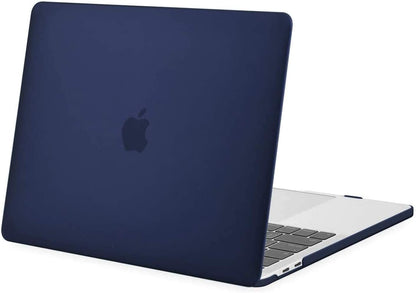 MOSISO Compatible with MacBook Pro 13 inch Case 2020-2016 Release A2338 M1 A2289 A2251 A2159 A1989 A1706 A1708 with/Without Touch Bar, Protective Plastic Hard Shell Case Cover, Navy Blue iMosiso