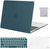 MOSISO Compatible with MacBook Air 13 inch Case 2022, 2021-2018 Release A2337 M1 A2179 A1932 Retina Display Touch ID, Plastic Hard Shell&Keyboard Cover&Screen Protector&Storage Bag, Deep Teal