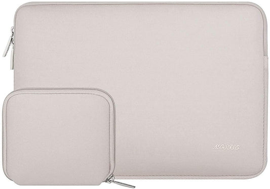 MOSISO Laptop Sleeve 11 11.6 12.3 13 13.3 14 15 15.6 16 inch Compatible with MacBook Air 13 inch A2337 M1 A2179 A1932 2022 Pro 13 A2338 M1 A2251 A2289 A2159 A1989 A1706 2021 2020 Pro 14 16 inch A2442 A2485 Neoprene Bag with Small Case, Rock Gray iMosiso