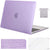 MOSISO Compatible with MacBook Air 13 inch Case 2022, 2021-2018 Release A2337 M1 A2179 A1932 Retina Display Touch ID, Plastic Hard Shell&Keyboard Cover&Screen Protector&Storage Bag, Light Purple