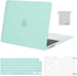 MOSISO Compatible with MacBook Air 13.6 inch Case 2022 2023 Release A2681 M2 Chip with Liquid Retina Display Touch ID, Plastic Hard Shell&Keyboard Cover&Screen Protector&Storage Bag, Mint Green