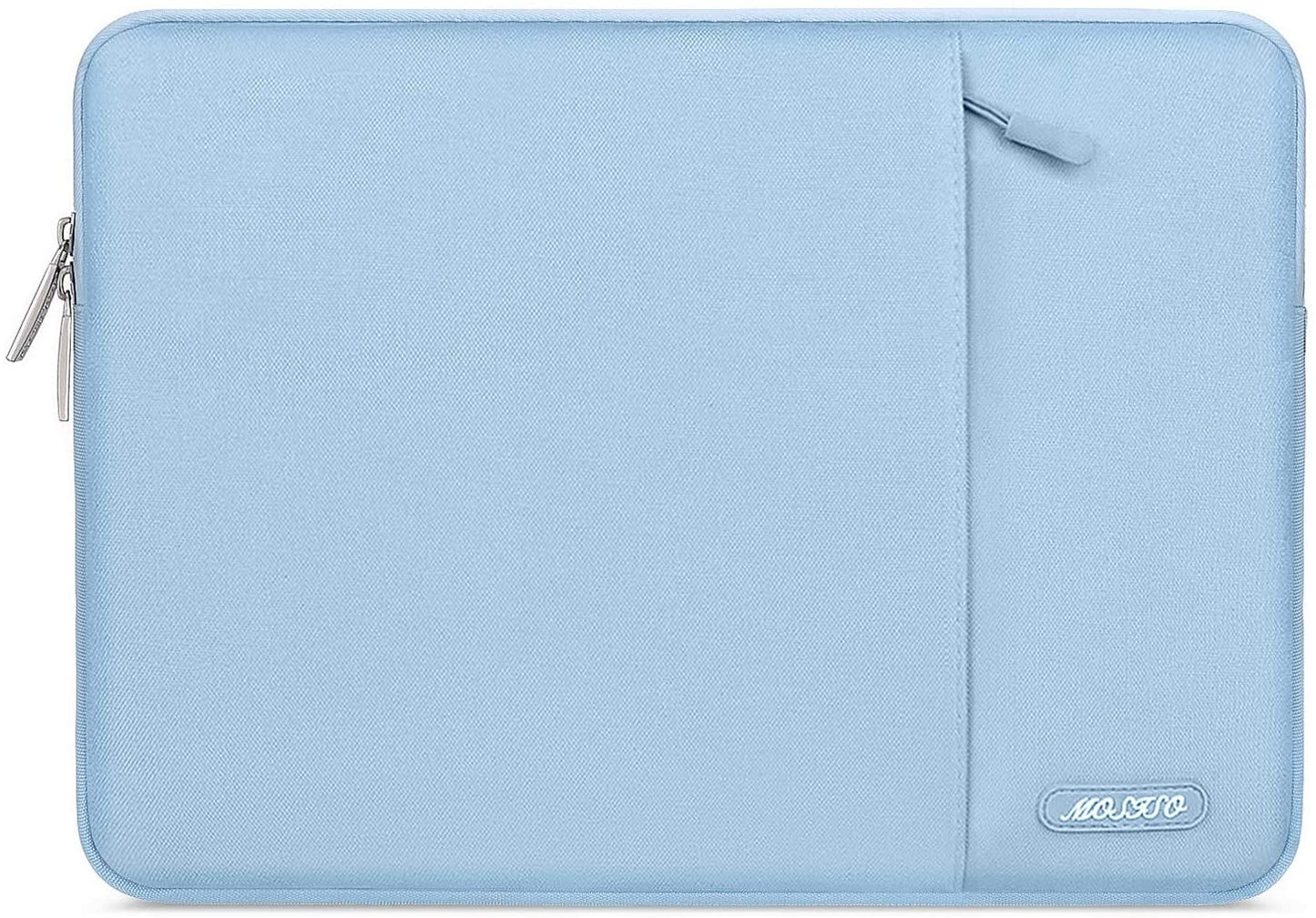 MOSISO Laptop Sleeve Bag 11.6 12 13 13.3 14 14.2 15 15.6 16 inch Compatible with MacBook Air 13 inch A2337 M1 A2179 A1932 2018-2022/Pro 13 inch A2338 M1 A2251 A2289 A2159 A1989 A1706 A1708, A2442 A2485 A2414 A1707 Polyester Vertical Case with Pocket iMosiso