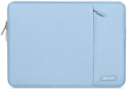 MOSISO Laptop Sleeve Bag 11.6 12 13 13.3 14 14.2 15 15.6 16 inch Compatible with MacBook Air 13 inch A2337 M1 A2179 A1932 2018-2022/Pro 13 inch A2338 M1 A2251 A2289 A2159 A1989 A1706 A1708, A2442 A2485 A2414 A1707 Polyester Vertical Case with Pocket iMosiso