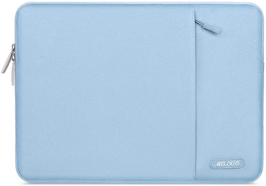 MOSISO Laptop Sleeve Bag 11.6 12 13 13.3 14 14.2 15 15.6 16 inch Compatible with MacBook Air 13 inch A2337 M1 A2179 A1932 2018-2022/Pro 13 inch A2338 M1 A2251 A2289 A2159 A1989 A1706 A1708, A2442 A2485 A2414 A1707 Polyester Vertical Case with Pocket iMosiso