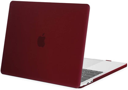 MOSISO Compatible with MacBook Pro 13 inch Case 2020-2016 Release A2338 M1 A2289 A2251 A2159 A1989 A1706 A1708 with/Without Touch Bar, Protective Plastic Hard Shell Case Cover, Marsala Red iMosiso