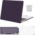 MOSISO Compatible with MacBook Air 13.6 inch Case 2022 2023 Release A2681 M2 Chip with Liquid Retina Display Touch ID, Plastic Hard Shell&Keyboard Cover&Screen Protector&Storage Bag, Plum Purple