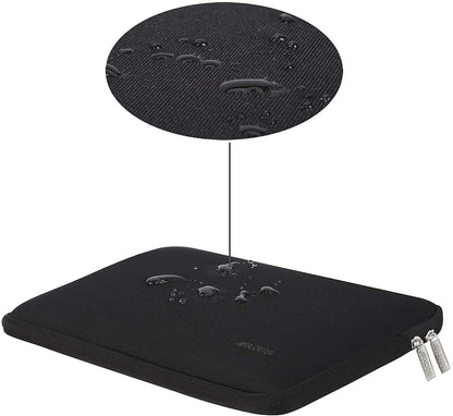 MOSISO Laptop Sleeve Compatible with MacBook Pro 16 inch 2021 M1 Pro/M1 Max A2485/2019-2020 A2141/Pro Retina 15 A1398, 15-15.6 inch Notebook Computer, Neoprene Bag Cover with Small Case, Black iMosiso