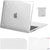 MOSISO Compatible with MacBook Air 13.6 inch Case 2022 2023 Release A2681 with M2 Chip & Touch ID, Sparkly Glitter Plastic Hard Shell Case&Keyboard Cover&Screen Protector&Storage Bag, Transparent
