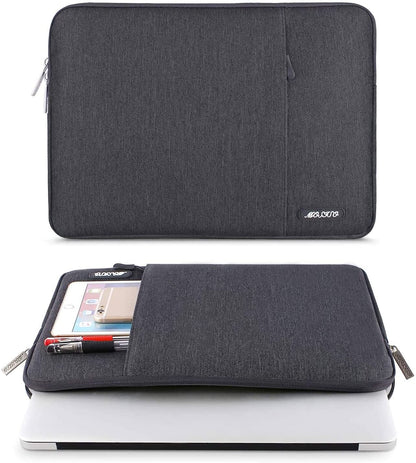 MOSISO Laptop Sleeve Bag 11.6 12.3 13 13.3 14 15 15.6 16 Compatible with MacBook Air Pro13 A2337 A2337 A2289  Retina, 11.6 12.3 13 13.3 14 15 inch inch Notebook,MacBook Pro 14 inch 2021 2022 M1 Pro/Max A2442,Polyester Vertical Case with Pocket, Wine Red iMosiso