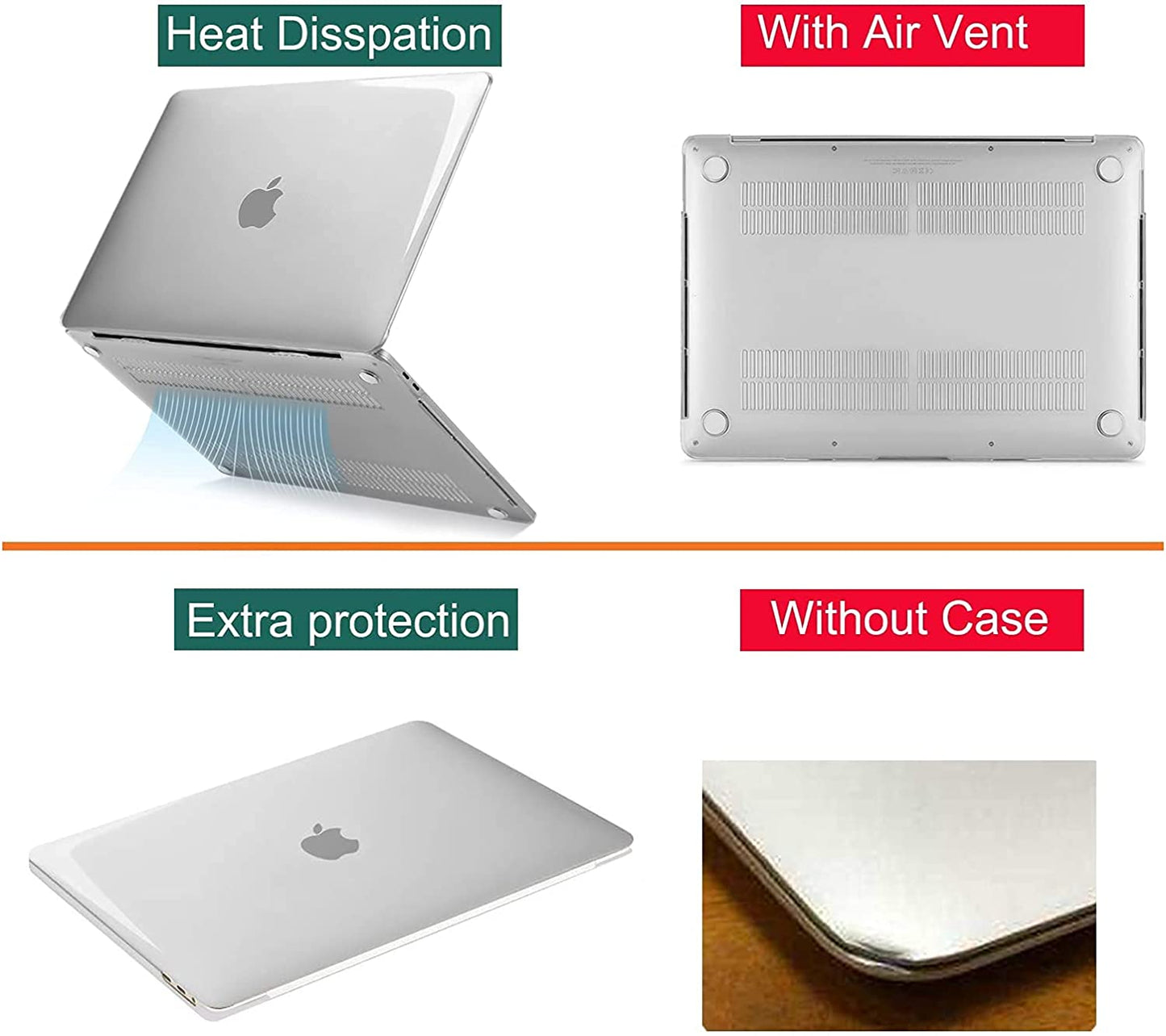 MOSISO Compatible with MacBook Pro 16 inch Case 2020 2019 Release A2141 with Touch Bar Touch ID, Protective Plastic Hard Shell Case & Keyboard Cover & Screen Protector & Storage Bag, Crystal Clear iMosiso