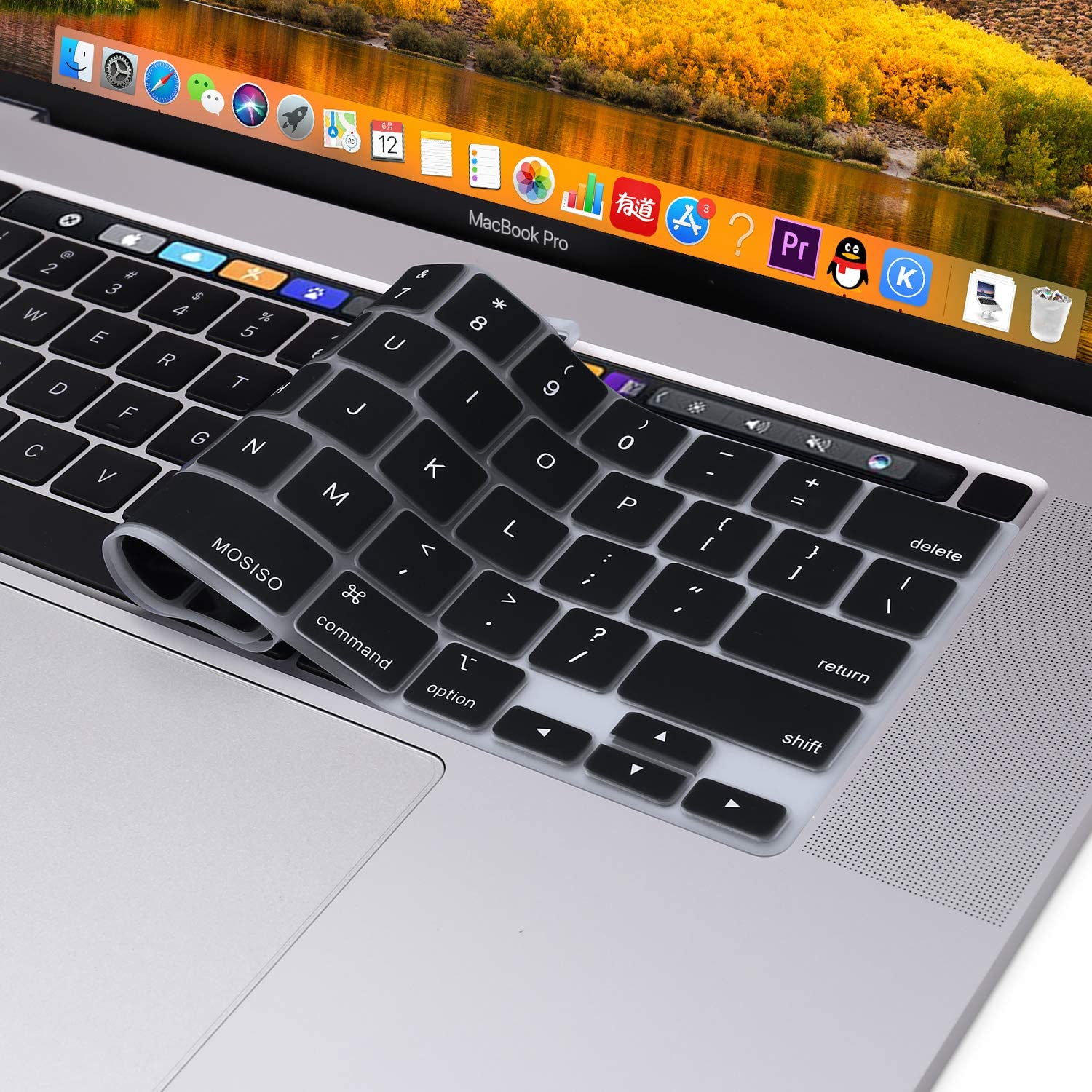 MOSISO Keyboard Cover Compatible with 2020 MacBook Pro 13 inch