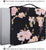 MOSISO Laptop Sleeve 360 Protective Case Compatible with MacBook Pro 16 inch 2021 2022 M1 Pro/Max A2485/2019-2020 A2141/Pro Retina 15 A1398, 15-15.6 inch Notebook, Peony Bag with Trolley Belt, Black