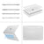 MOSISO Compatible with MacBook Air 13.6 inch Case 2022 Release A2681 M2 Chip with Liquid Retina Display & Touch ID, Protective Plastic Hard Shell Case Cover, Frost