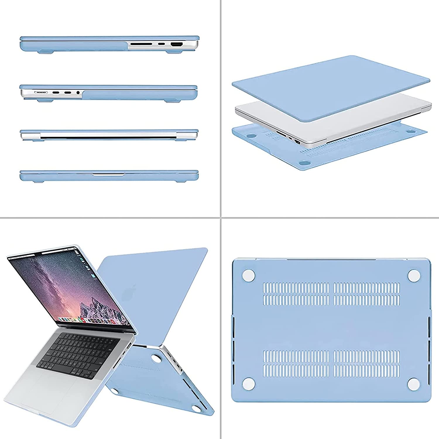 MOSISO Compatible with MacBook Pro 16 inch Case 2021 2022 Release
